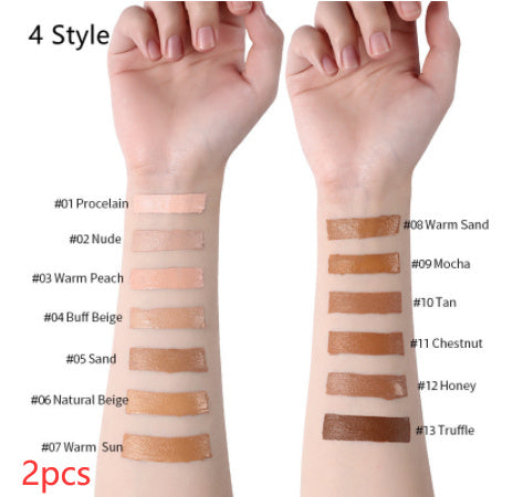 "Liquid Foundation Oil Control Concealer Makeup Base"