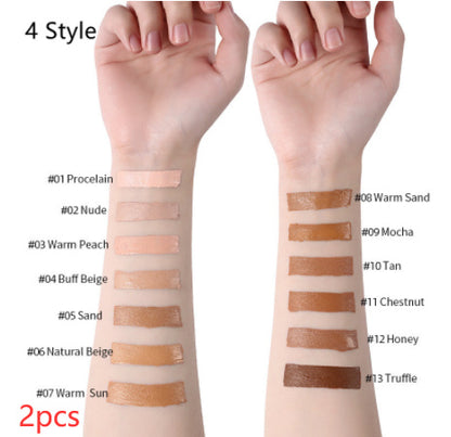 "Liquid Foundation Oil Control Concealer Makeup Base"