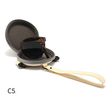 Trendy Women’s Foldable Polarized Sunglasses – TR Frame