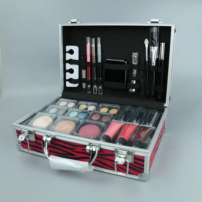 All-in-One Makeup Set – Eyeshadow, Lip Gloss, Blush & Accessories