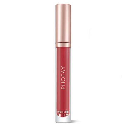 PHOFAY Hyaluronic Lip Gloss – Moisturizing Plumping Shine