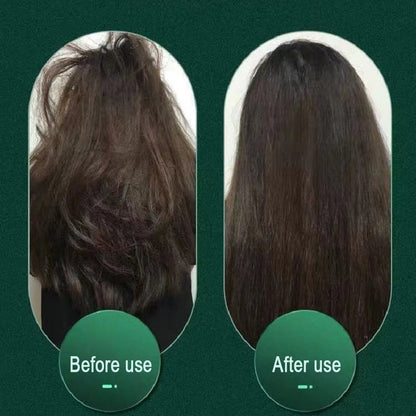 2-in-1 Hair Straightener & Curling Hot Comb – Electric Hair Brush