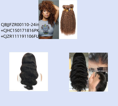Kinky Curly Wave Human Hair Wig – Natural Look Lace Front