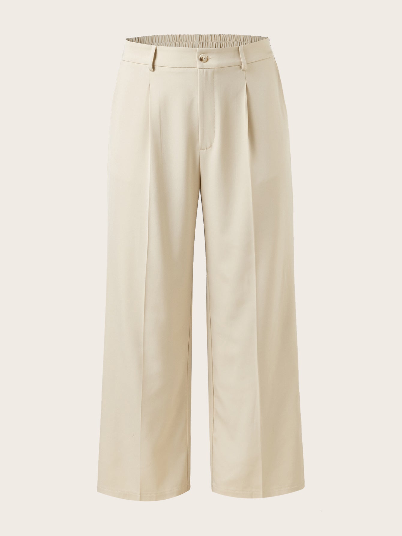 Women’s Plus Size High Waist Straight Leg Trousers